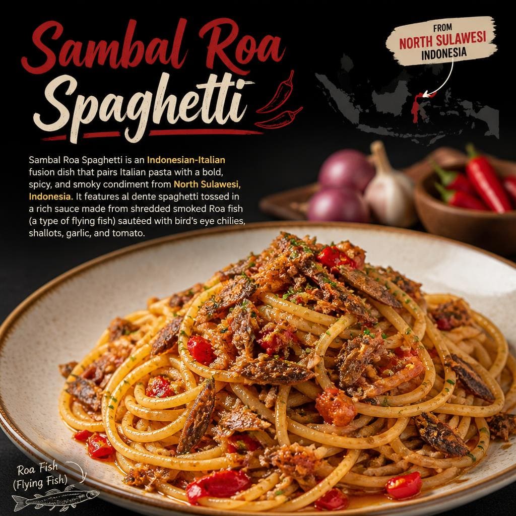 Sambal Roa Spaghetti Six Ounces Coffee